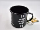 Mercedes Benz - Truck drivers only -  Quality lasts longer - kovový hrnček - chybný