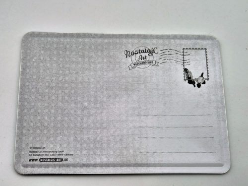 BMW Garage garáž retro kovový plagát  kov pohľadnica tabuľa  (10x14cm)