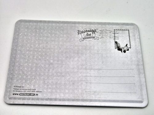 BMW Parking only kovový plagát  kov pohľadnica tabuľa (10x14cm)