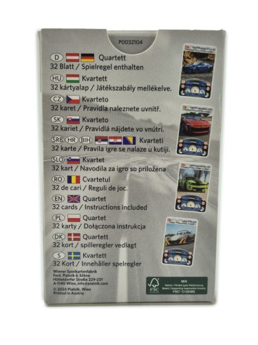 Sports cars športové auto automobilové karty