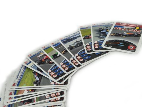 RACE CARS - F1 - kvarteto pretekárske autá - kartová hra