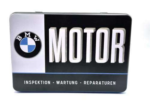 BMW motocykel Service kovová krabica úložný box