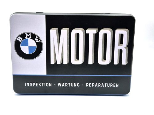 BMW motocykel Service kovová krabica úložný box