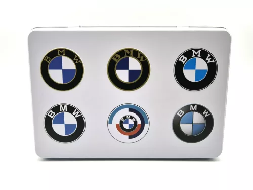 BMW Logo Evolution kovová krabica úložný box