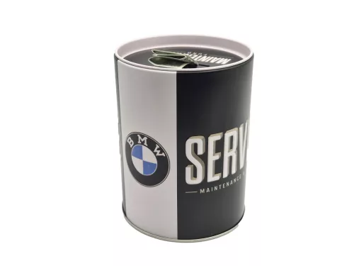 BMW Service kovová sud pokladnička krabica skladovanie