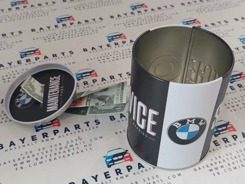 BMW Service kovová sud pokladnička krabica skladovanie