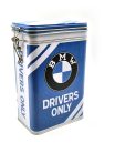 BMW Drivers only kovová krabica úložný box