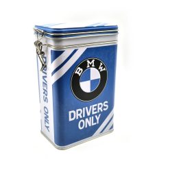 BMW Drivers only kovová krabica úložný box