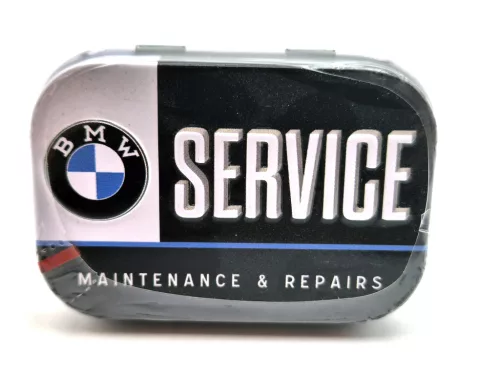 BMW Service kovová bonboniéra kovová krabica (15g)