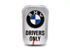 BMW Drivers only - biela - kovová bonboniéra kovová krabica (15g)