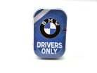 BMW Drivers only - modrá - kovová bonboniéra kovová krabica (15g)