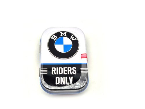 BMW Riders only kovová bonboniéra kovová krabica (15g)