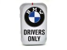 BMW Drivers only - biela - kovová bonboniéra kovová krabica (40g)