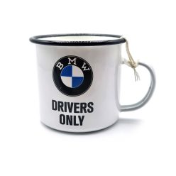 BMW - Drivers only - kovový hrnček