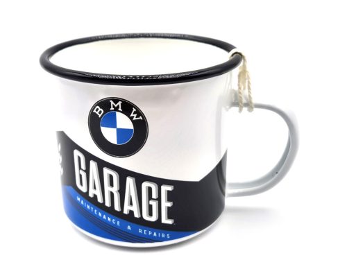 BMW Garage kovový hrnček