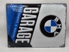 BMW Garage kovový plagát  kovová tabuľa (30x40cm)