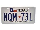 Americká kovová ŠPZ - Texas