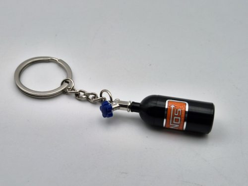 NOS nitro fľašu - čierna - kľúčenka