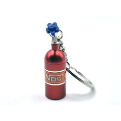 NOS nitro fľašu - červená - kľúčenka