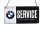 BMW Service visiace kovový plagát  kovová tabuľa (20x10cm)