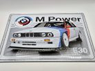 BMW E30 M3 M power - kovový plagát  kovová tabuľa (40x30cm)
