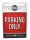 MINI Parking only kovový plagát  kovová tabuľa (20x30 cm)