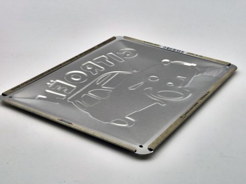 Citroen 2CV - kovový plagát  kovová tabuľa  (20x15cm)