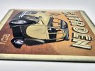 Citroen 2CV - kovový plagát  kovová tabuľa  (20x15cm)