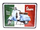 Vespa  - kovový plagát  kovová tabuľa  (20x15cm)