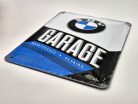 BMW Garage - kovový plagát  kovová tabuľa  (15x20cm)