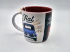Fiat 500 - Enjoy the good times - keramický hrnček