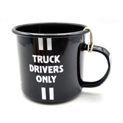   Mercedes Benz - Truck drivers only -  Quality lasts longer - kovový hrnček