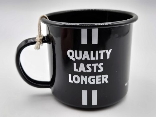 Mercedes Benz - Truck drivers only -  Quality lasts longer - kovový hrnček