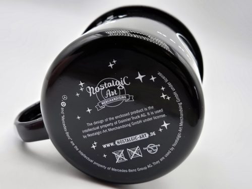 Mercedes Benz - Truck drivers only -  Quality lasts longer - kovový hrnček