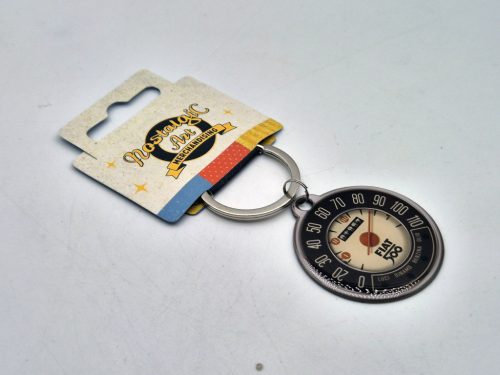 Fiat 500 kilometrová hodina kľúčenka