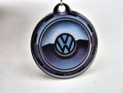 Volkswagen VW dekoračný disk kľúčenka