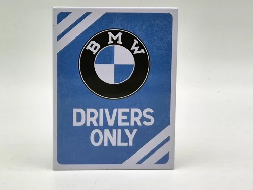 BMW Drivers only magnetka
