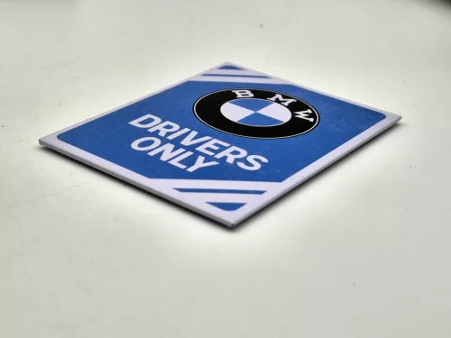 BMW Drivers only magnetka