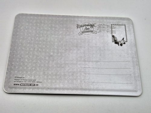 BMW Drivers only kovový plagát  kov pohľadnica tabuľa  (10x14cm)