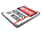 Warning - Genius at work zápisník notes - A5