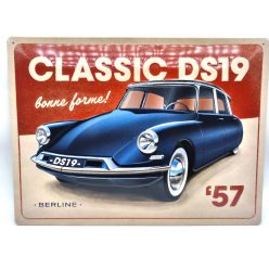Citroen DS 19 - kovový plagát  kovová tabuľa (40x30cm)