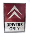 Citroen Drivers Only magnetka
