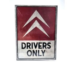 Citroen Drivers Only magnetka