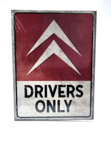 Citroen Drivers Only magnetka
