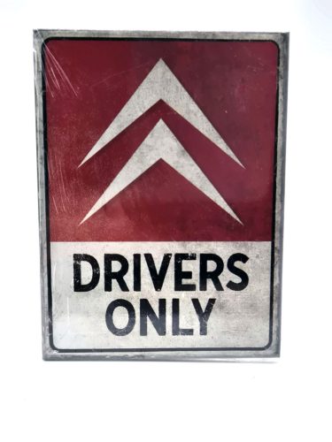 Citroen Drivers Only magnetka
