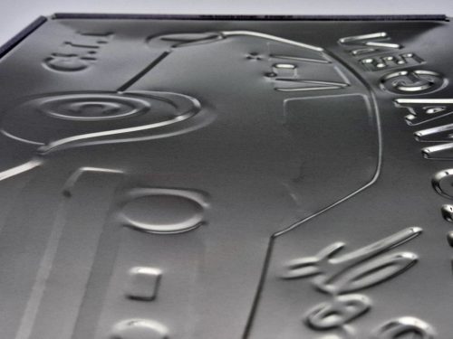 Volkswagen Golf GTI - kovový plagát  kovová tabuľa