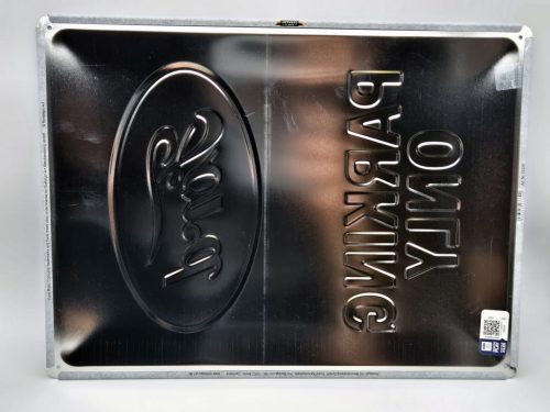 Ford Parking Only - kovový plagát  kovová tabuľa (30x40cm)