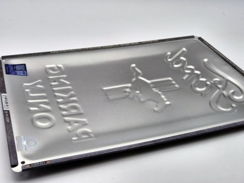 Ford Mustang Parking Only kovový plagát  kovová tabuľa (20x30 cm)