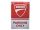 Ducati Parking only kovový plagát  kovová tabuľa (20x30 cm)