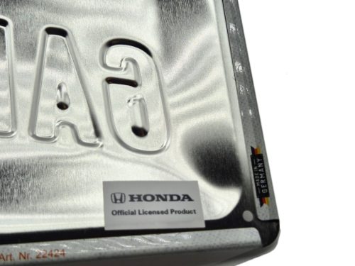 Honda Garage kovový plagát  kovová tabuľa (20x30 cm)